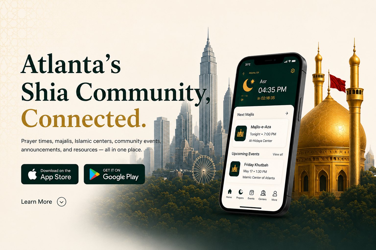 Atlanta's Shia Community, Connected.